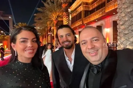 واکنش بامزه نرگس محمدی به سلفی علی اوجی و جورجینا+فیلم