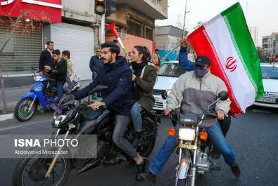 زنان تهران پس از بازی ایران و ولز