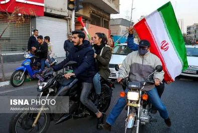 زنان تهران پس از بازی ایران و ولز