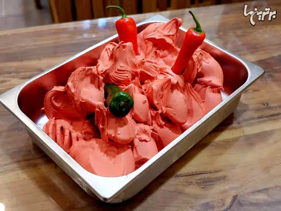 تندترین و خطرناک‌ترین بستنی در جهان! +عکس