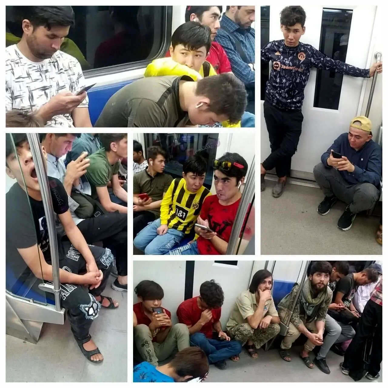 افغانستانی‌ها، تهران را به اشغال خود درآوردند


