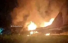 اولین تصویر از جنگنده هندی که توسط پاکستان ساقط شد

