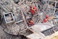ریزش هولناک یک ساختمان در شرق تهران