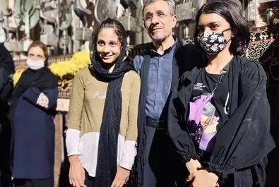 مراسم تاسوعا احمدی نژاد