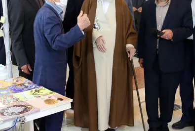 رهبر انقلاب در نمایشگاه کتاب