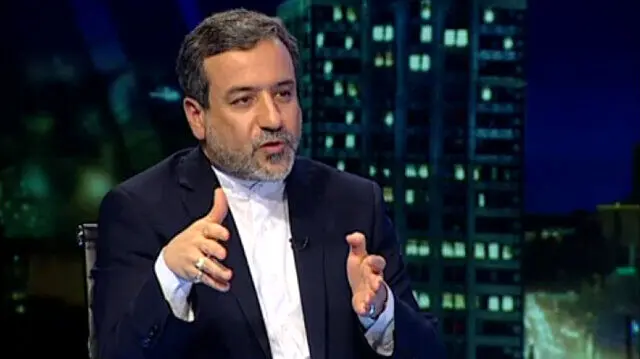پاسخ کنایه آمیز عراقچی به لاریجانی درباره بشار اسد روی آنتن زنده تلویزیون + فیلم