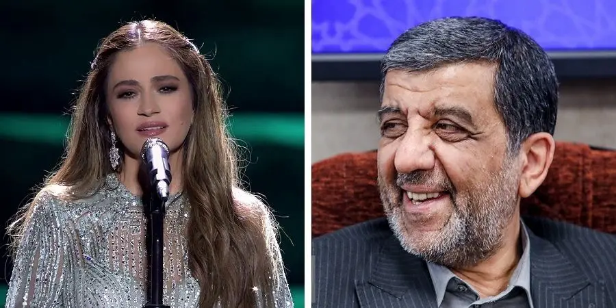 جنجال انتشار آوازخوانی یک خواننده زن لبنانی توسط وزیر رئیسی |جولیا پِطرس کیست؟ +عکس