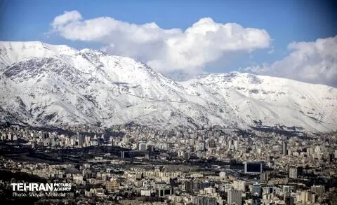 تصاویری دیدنی از تهران در یک روز با هوای پاک+عکس
