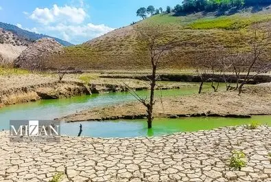 کمبود آب در بزرگترین سد مازندران