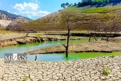 کمبود آب در بزرگترین سد مازندران