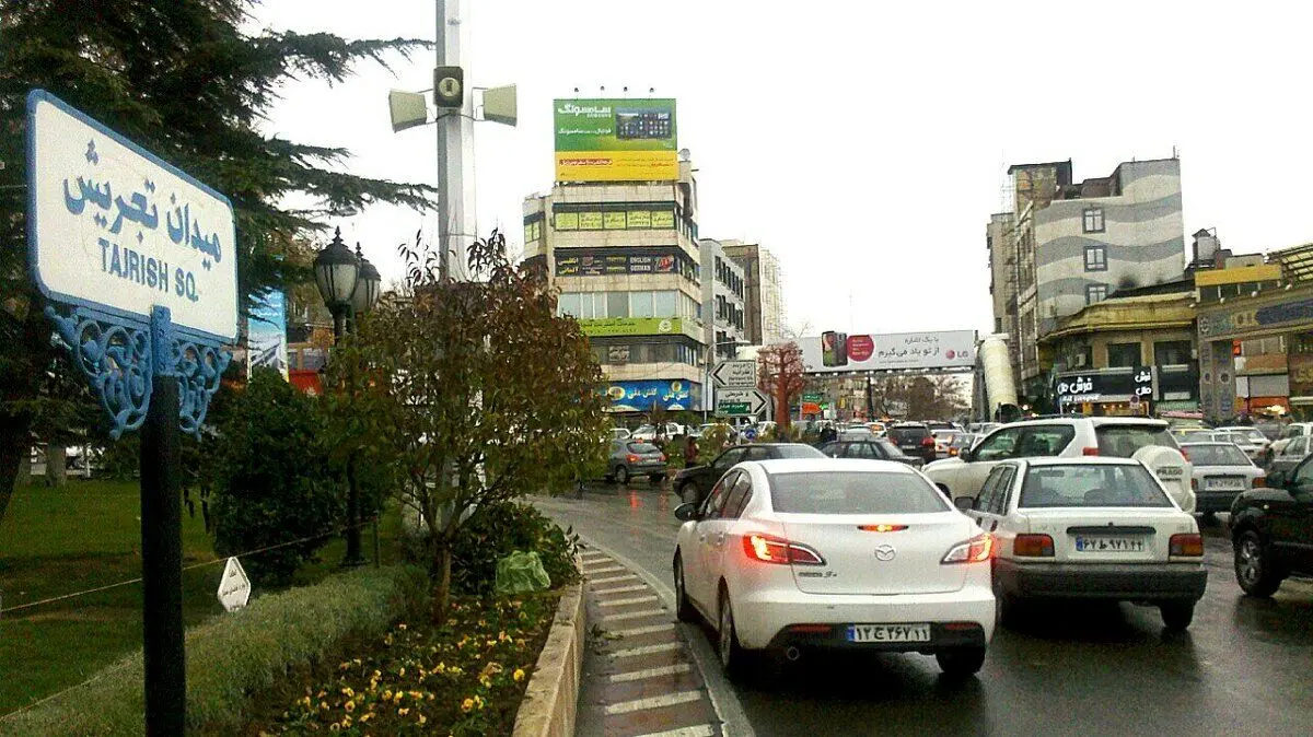 تصویر واضح از موشکی که به تجریش اصابت کرد +چند فیلم دیکر

