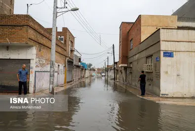 بارش باران اهواز