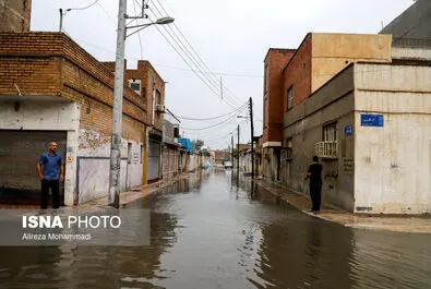 بارش باران اهواز