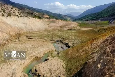 کمبود آب در بزرگترین سد مازندران