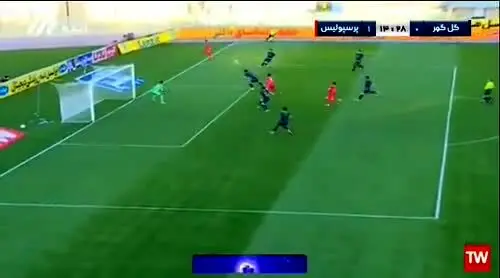 ببینید | گل اول پرسپولیس به گل‌گهر توسط پاکدل 