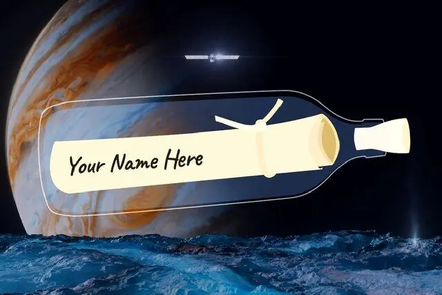 نام خود را به فضا بفرستید | سفر به قمر «مشتری»