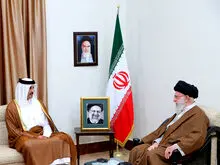 دیدار امیر قطر با رهبر انقلاب


